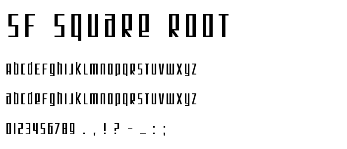 SF Square Root police